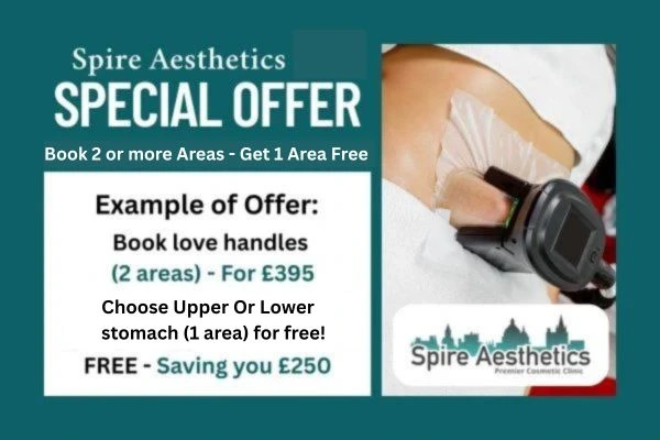 Fat Freezing Promotion Warwickshire from Spire Aesthetics - Book Today!