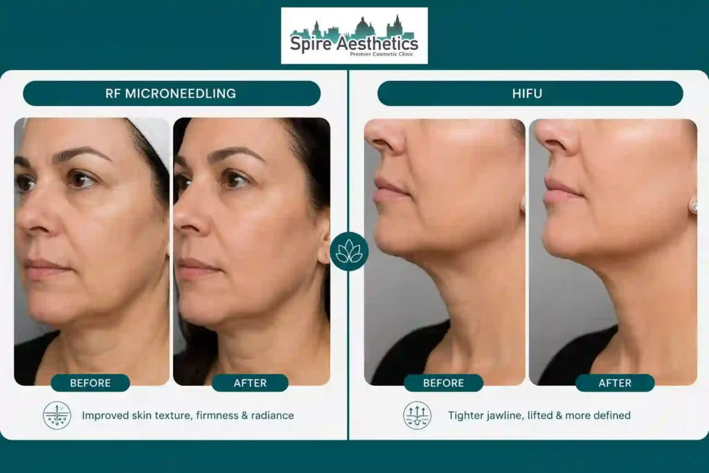 Can RF Microneedling and HIFU Be Combined Warwickshire?